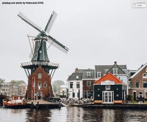 Adriaan Mill, Haarlem, Netherlands puzzle