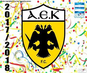 AEK Athens F.C., Super Lig 2017-18 puzzle