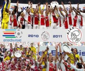 AFC Ajax Amsterdam, Champions League Netherlands - Eredivisie - 2010-11 puzzle