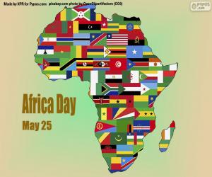 Africa day puzzle