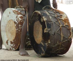 African drums puzzle