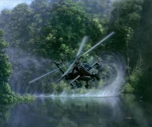 AH-64 Apache helicopter puzzle