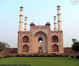 Akbar's tomb, India puzzle