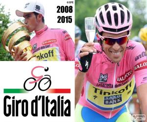 Alberto Contador, Giro 2015 puzzle