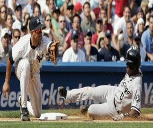 Alex Rodriguez at the base puzzle