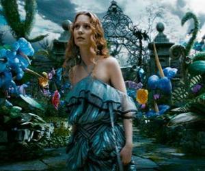 Alice (Mia Wasikowska) in Wonderland puzzle