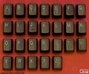 Alphabet the keys puzzle