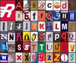 Alphabet puzzle