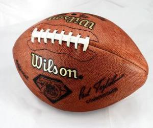 American football ball puzzle