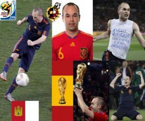 Andrés Iniesta (Sweet Iniesta) Spanish National Team Midfielder puzzle