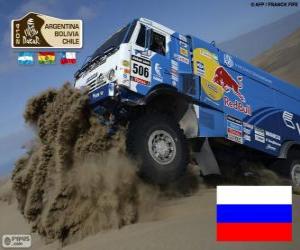 Andrey Karginov, Dakar 2014 puzzle