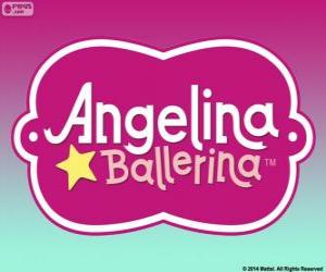 Angelina Ballerina logo puzzle