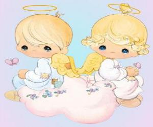 Angels. Precious Moments puzzle