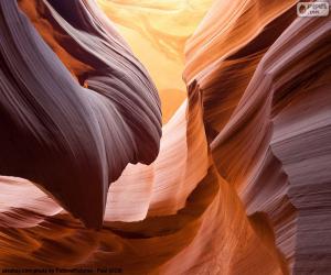 Antelope Canyon, United States puzzle