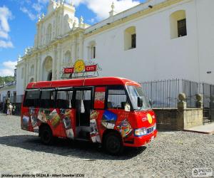 Antigua City Tour, Bus puzzle