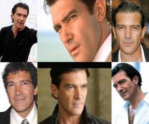 Antonio Banderas has been in the first Spanish actor being nominated for a Golden Globe, Tony Award and Emmy Awards. puzzle