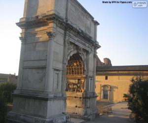 Arch of Titus, Rome puzzle