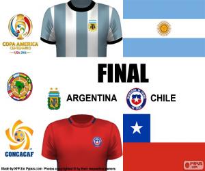 ARG-CHI final Copa America 2016 puzzle