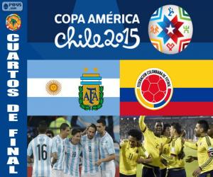 ARG - COL, Copa America 2015 puzzle