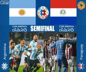 ARG - PAR, Copa America 2015 puzzle