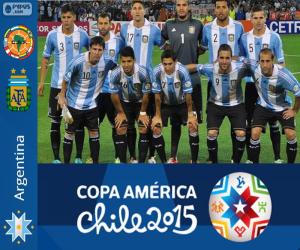 Argentina Copa America 2015 puzzle