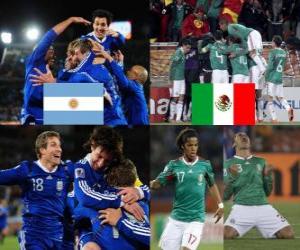 Argentina - Mexico, Eighth finals, South Africa 2010 puzzle