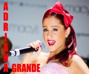 Ariana Grande is an American singer puzzle