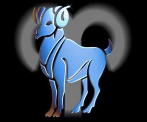 Aries. The ram. First sign of the zodiac. Latin is Aries puzzle