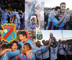 Arsenal Football Club, Clausura champion 2012, Argentina puzzle