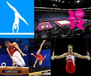 Artistic gymnastics - London 2012 - puzzle