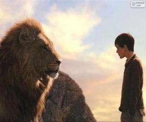 Aslan talking to Edmund puzzle