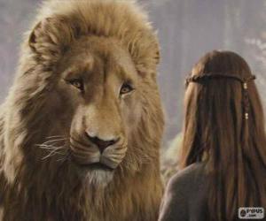 Aslan talking to Lucy puzzle