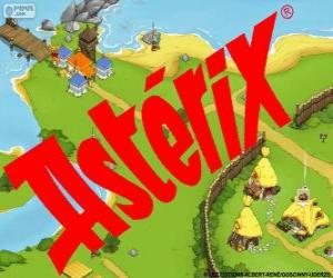 Asterix logo puzzle