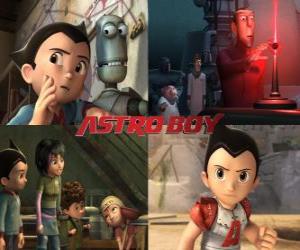 AstroBoy or Astro Boy, with friends puzzle