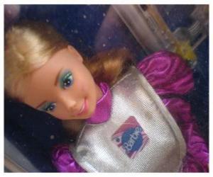 Astronaut Barbie puzzle
