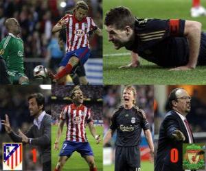 Atletico de Madrid 1 - Liverpool FC 0 puzzle