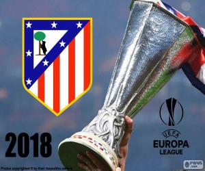 Atletico Madrid, Europa League 2018 puzzle