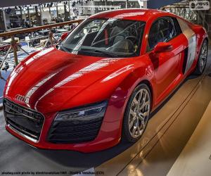 Audi R8 Red puzzle