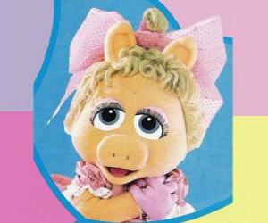 Baby Piggy, the Muppet Baby Miss Piggy puzzle