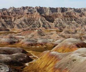 Badlands National Park, United States puzzle