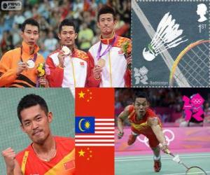 Badminton men's singles London 2012 puzzle