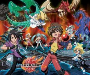 Bakugan Brawlers, the warriors puzzle