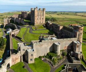 Bamburgh Castle, England puzzle