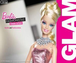 Barbie Fashionista Glam puzzle