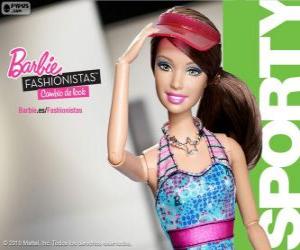 Barbie Fashionista Sporty puzzle