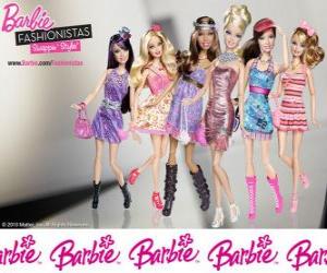 Barbie FASHIONISTAS puzzle