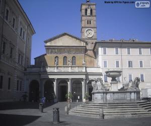 Basilica of Santa Maria in Trastevere, Rome puzzle