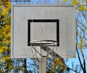 Basketball basket puzzle
