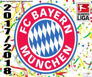 Bayern Munich, Bundesliga 2017-2018 puzzle