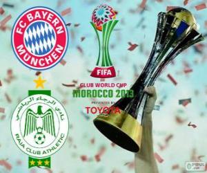 Bayern Munich vs Raja Casablanca. Final FIFA Club World Cup 2013 Morocco puzzle
